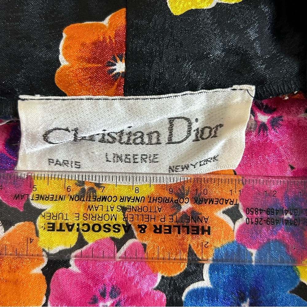 Dior Floral Multicolor Robe - Picture 4 of 7